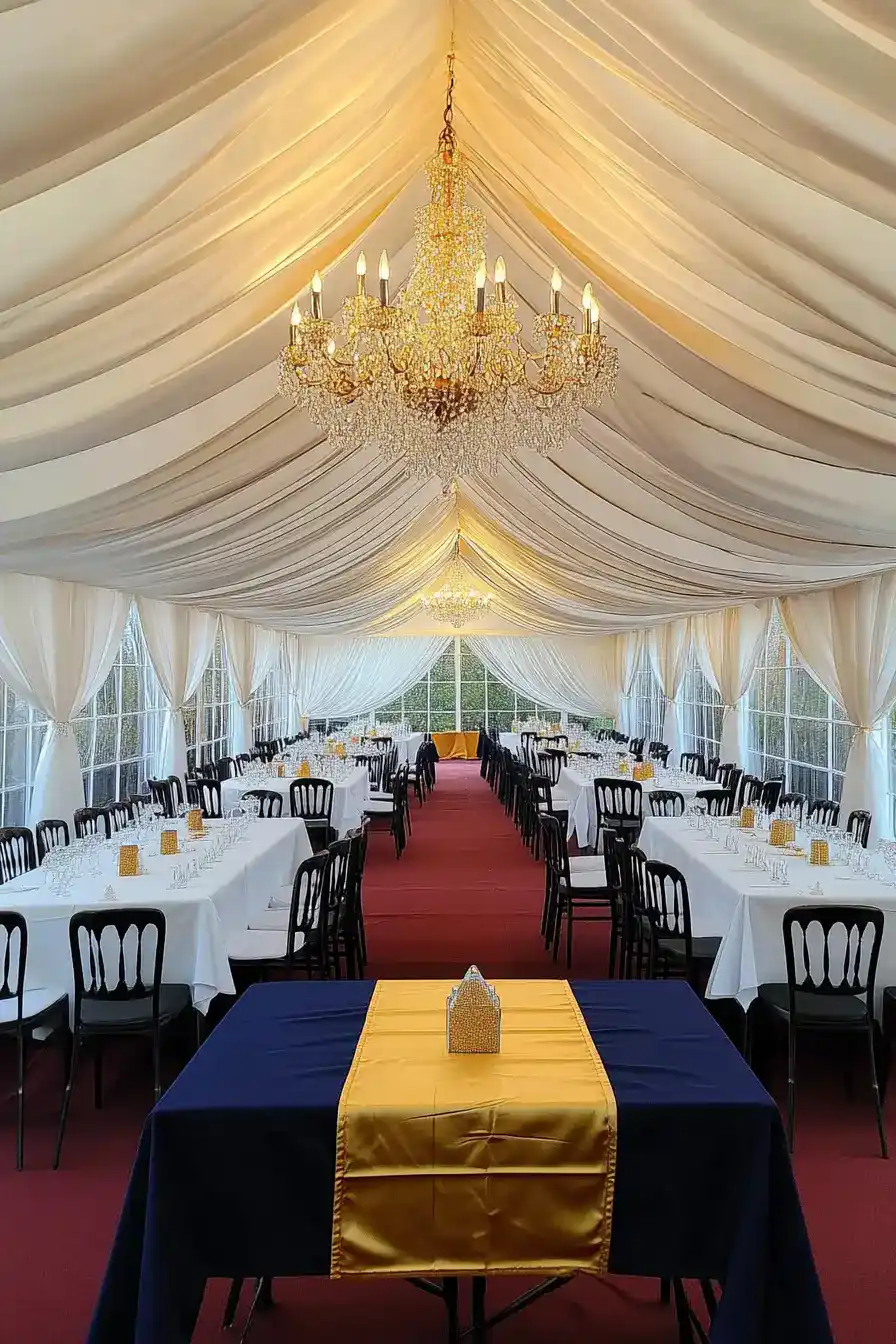 wedding party tent